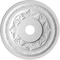 Ekena Millwork Baltimore PVC Medallion (Canopies up to 7 3/4"), 22"OD x 3 1/2"ID x 1"P, Metallic Champagne Mist CMP22BAECE - alternate 3